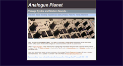 Desktop Screenshot of analogueplanet.com